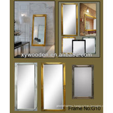 Dressing wooden mirror frames